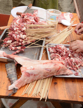 串羊肉串