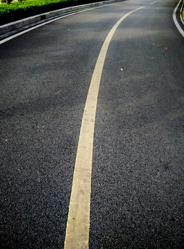 道路 跑道 花壇 公園 腳下
