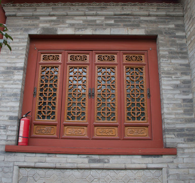檻窗 小皮院清真寺
