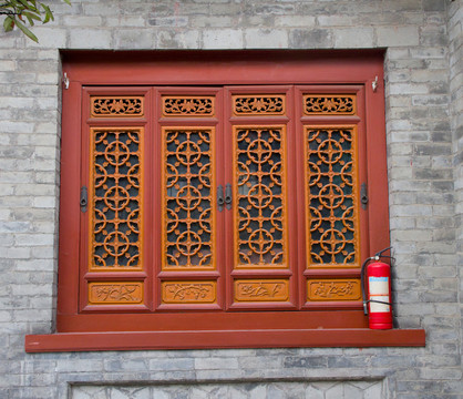檻窗 小皮院清真寺