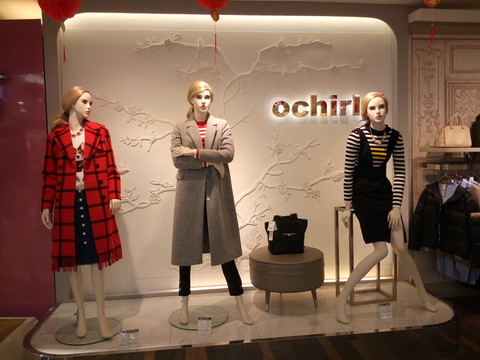 服裝櫥窗展示