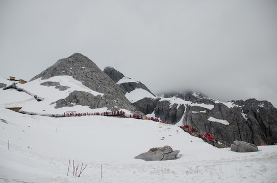 玉龍雪山 冰峰