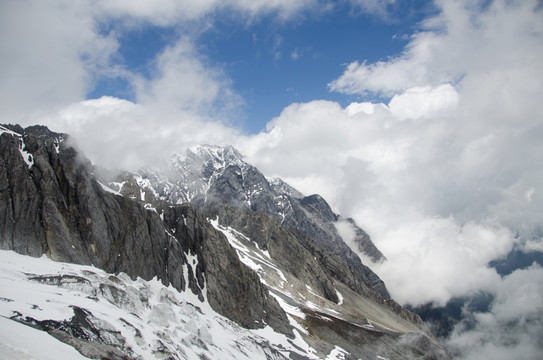 玉龍雪山 冰峰
