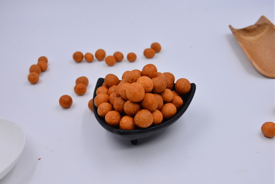 高清魚皮花生照片