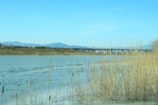 湖景