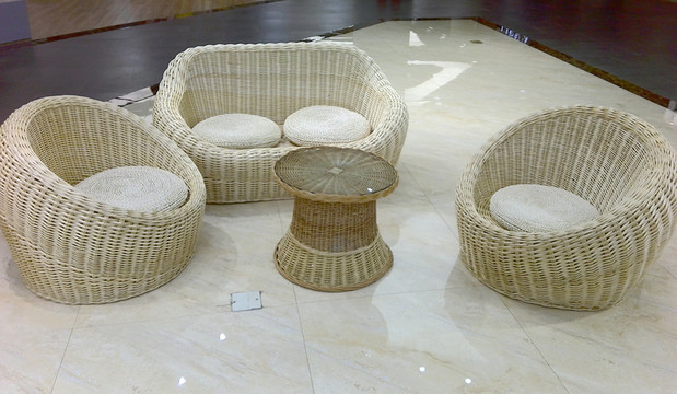 藤編家具