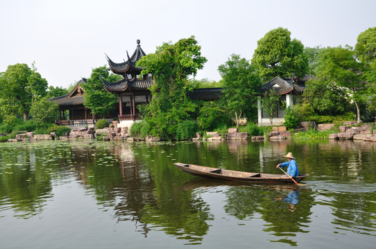 杭州西溪濕地高莊