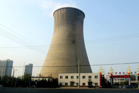 霧霾 冷卻塔 冷凝塔 火電廠