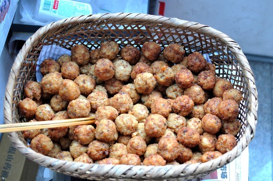 油炸圓子