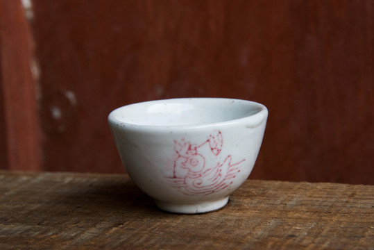 小鴨圖小酒杯