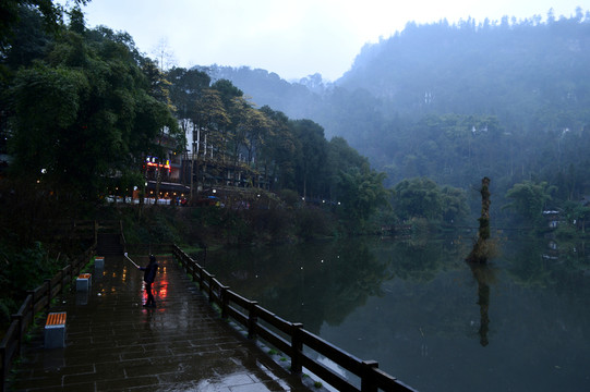 峨眉山 平湖山莊
