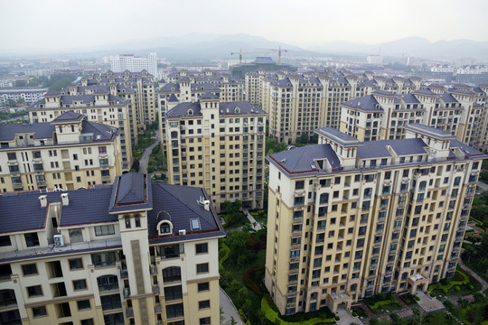 霧霾里的城市