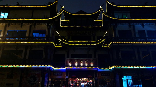 樓閣夜景