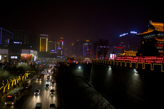西安永寧門(mén) 夜景