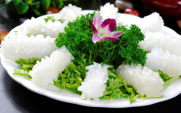 鮮魷魚花