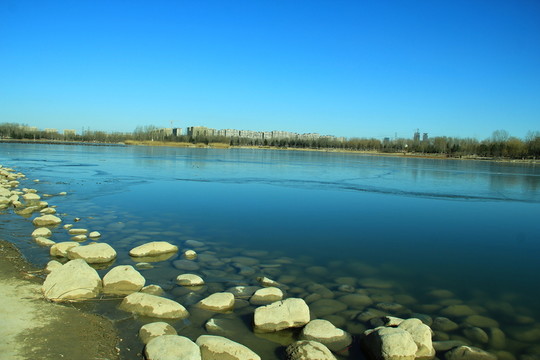 湖景