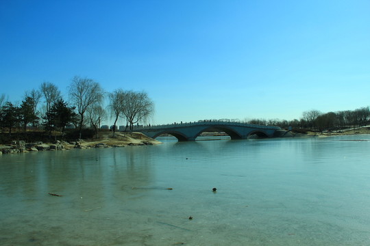 湖景