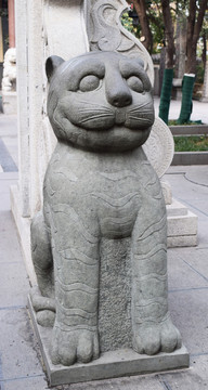 石雕老虎