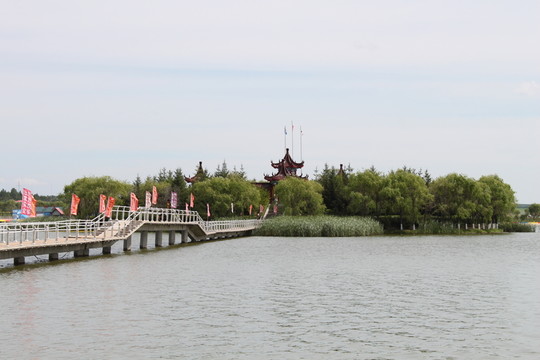 水上公園 小島