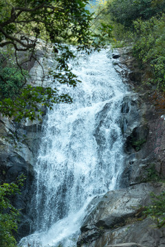瀑布 水流 山泉 浪花