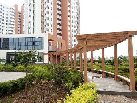 小區(qū)建筑 小區(qū)廣場