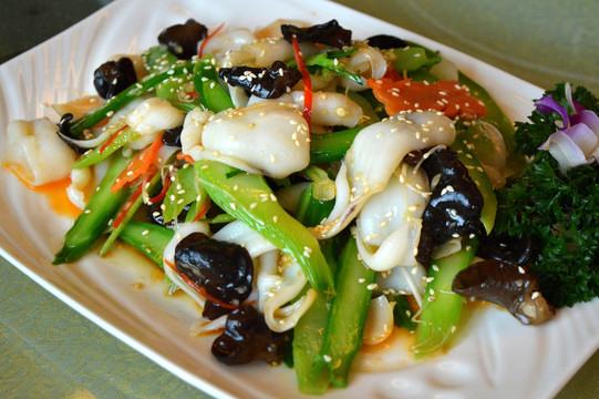 涼拌雙脆