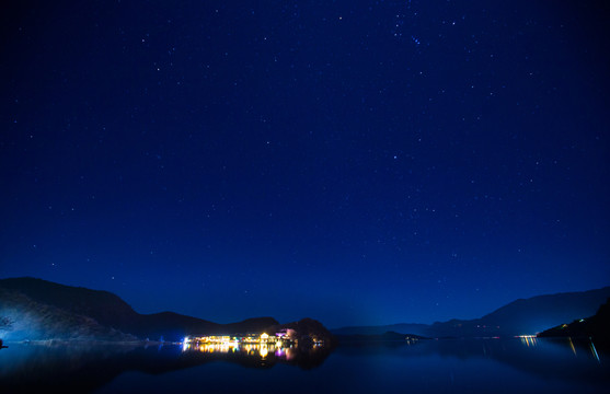 瀘枯湖 星空