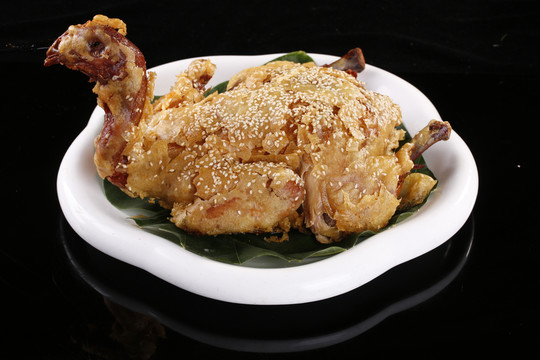 香酥芝麻雞