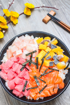 魚生飯