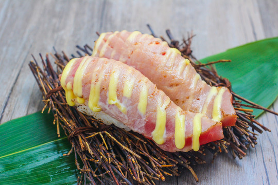 燒吞拿魚壽司