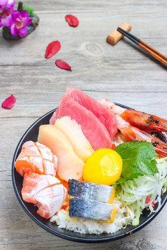 魚(yú)生飯