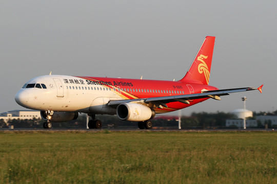 深圳航空飛機 沈陽機場