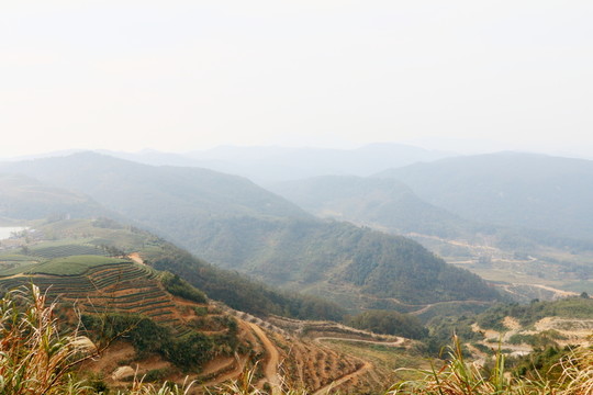 長龍的山