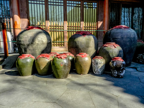 酒坊 白酒文化 白酒雕塑