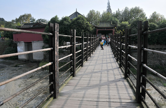 都江堰 安瀾索橋