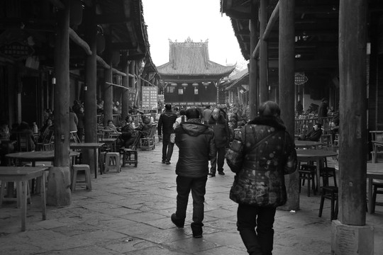黑白古鎮(zhèn)老街