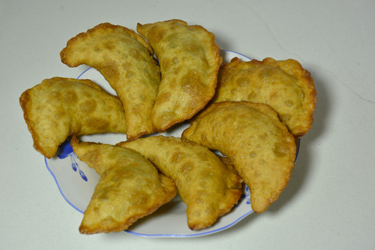 油角 油餃 韭菜盒子