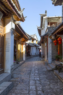 云南麗江古城街景
