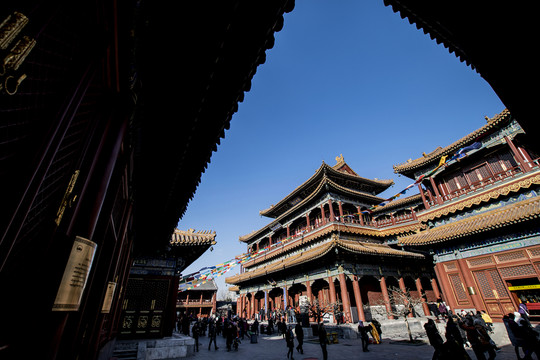 北京雍和宮 萬福閣