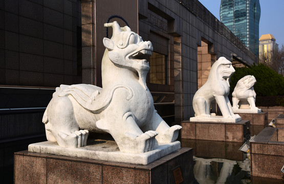 古代神獸雕塑