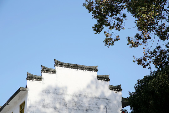 徽派建筑馬頭墻