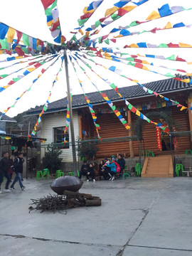 束河古鎮(zhèn)篝火晚會場地