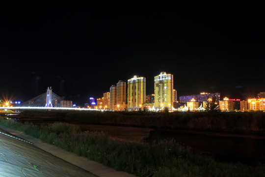 呼倫貝爾夜景
