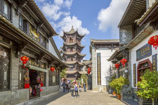 云南昆明民族村