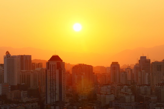 夕陽