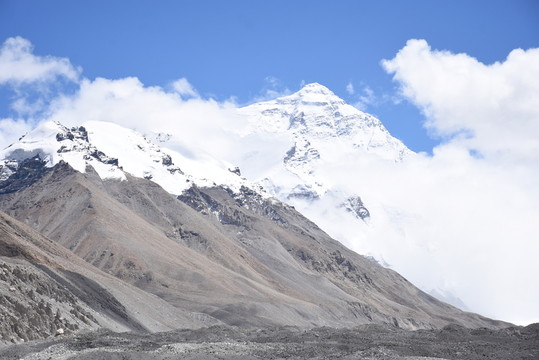 珠穆朗瑪峰 雪山