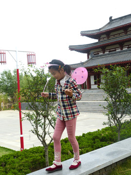 公園女孩