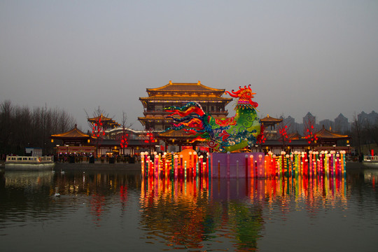 大唐芙蓉園新春燈會 大吉大