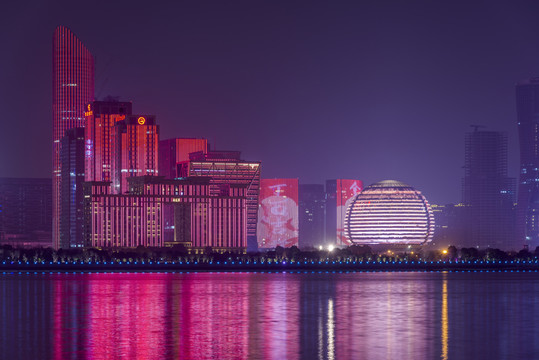 濱江夜景