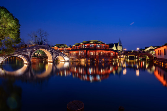 烏鎮(zhèn)夜景